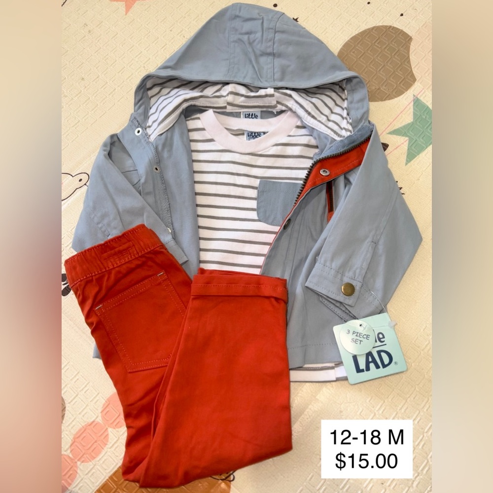 Toddler Boys- 3 apiece Set (new with tags)